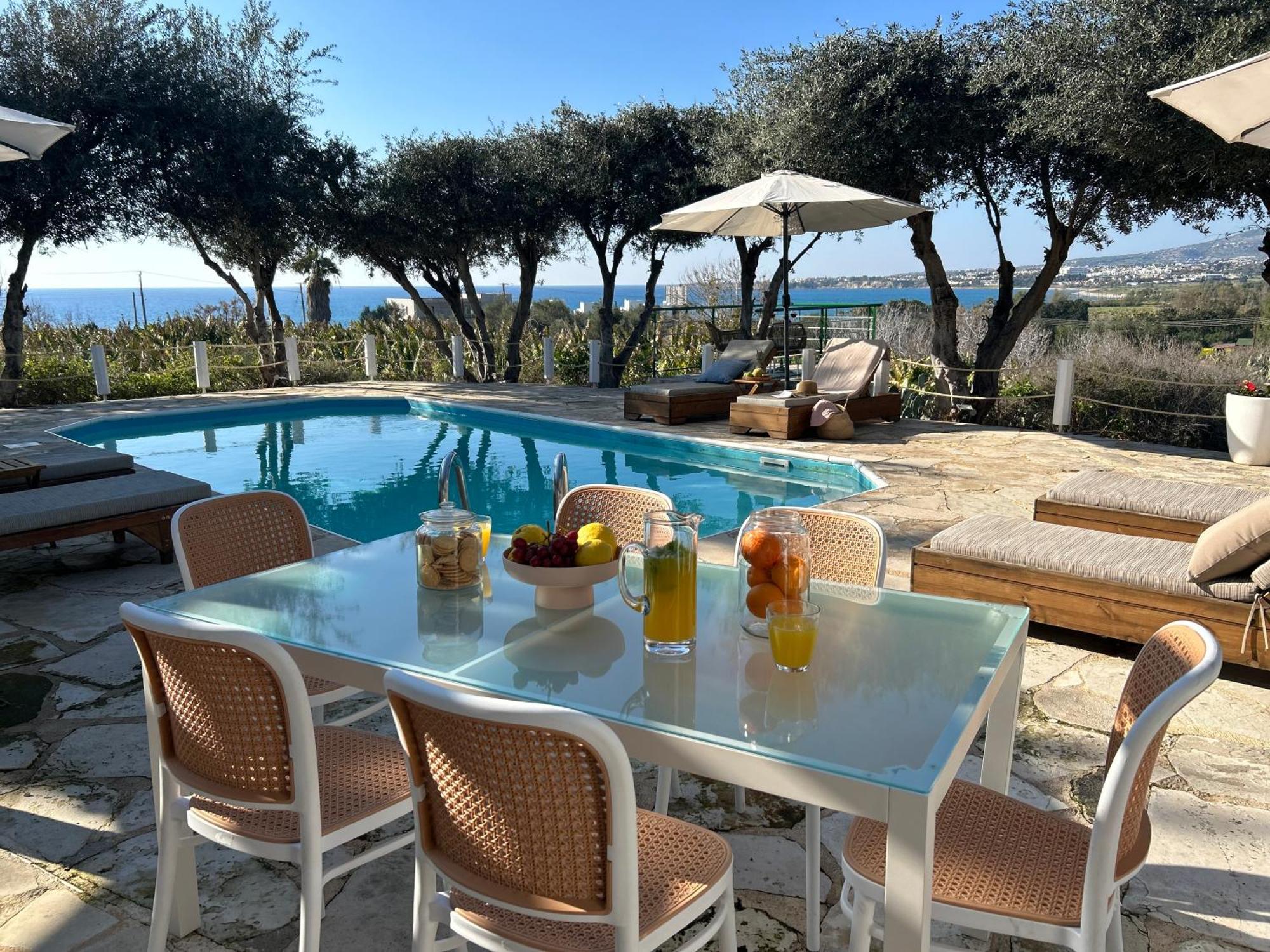 Banana Sunset Villas Paphos Exterior foto